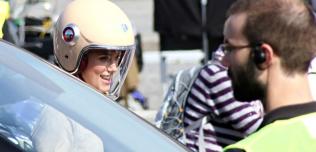 Keira Knightley i Ducati Supersport 750